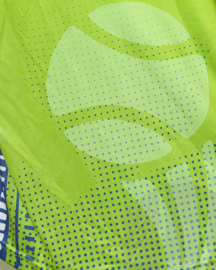 Detalle de tela sublimada BIG3 SPORT, Padel & Punch