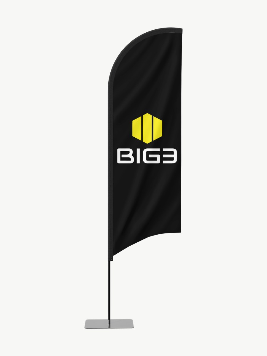 Banderola publicitaria BIG3 SPORT
