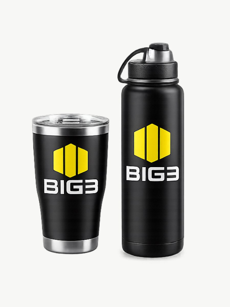 Vasos y botellas promocionales BIG3 SPORT