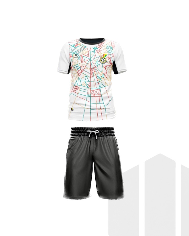 Uniforme de fútbol BIG3 SPORT, selección Ghana